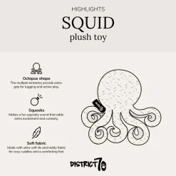 District 70 Squid Plush
