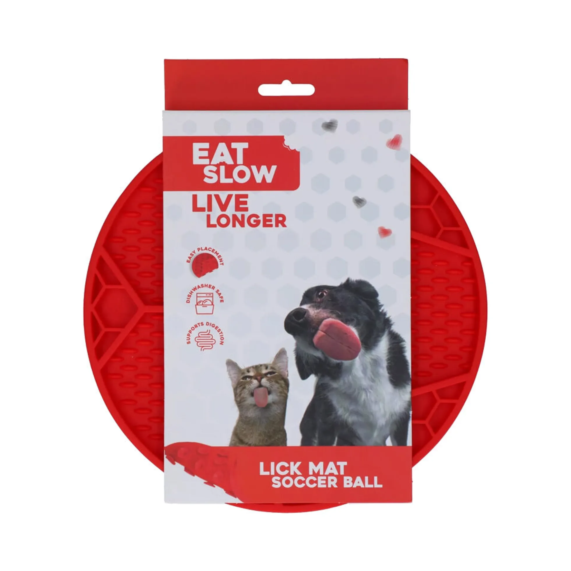Eat Slow Live Longer Lickmat Calcio