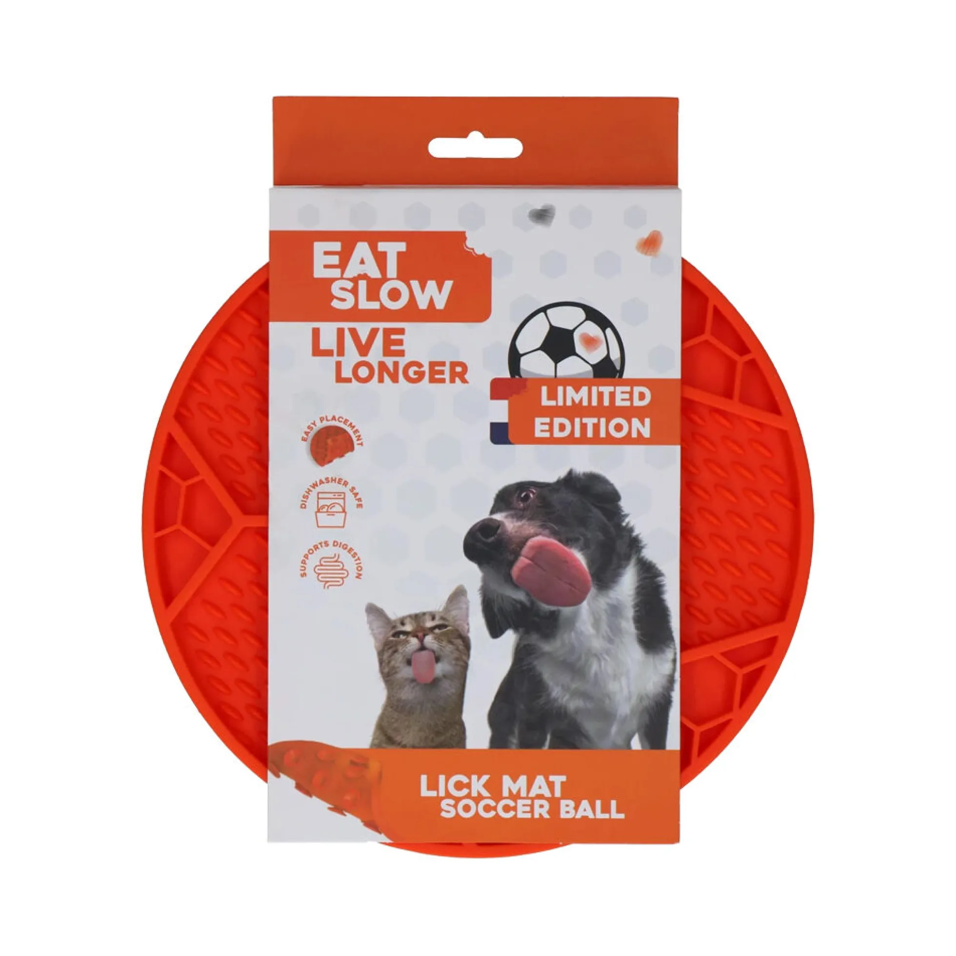 Eat Slow Live Longer Lickmat Calcio