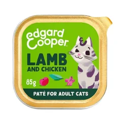 Edgard & Cooper Adult Cat - Agnello e Pollo Ruspante - Paté