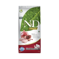 Farmina N&D Prime Adult Medium & Maxi Cibo per cani - Pollo e Melograno
