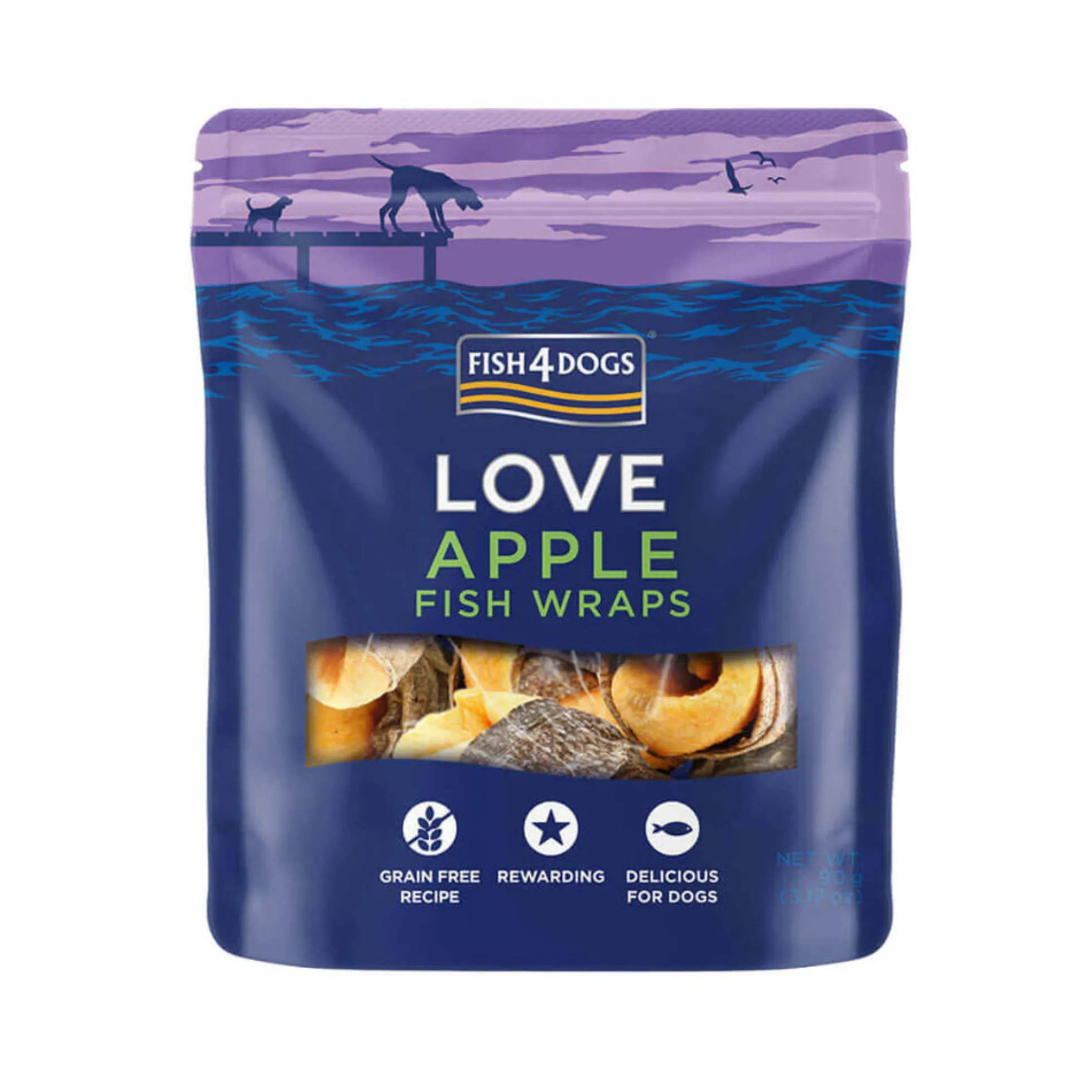 Fish4Dogs Apple Fish Wraps