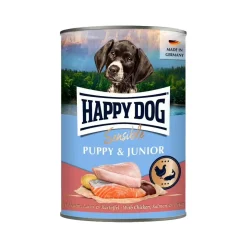 Happy Dog Sensible Puppy & Junior Cibo Umido - Pollo, Salmone e Patata