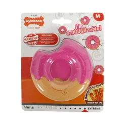 Nylabone Extreme Chew Donut Glaze Bacon