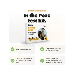 Pezz Test PCR per Vermi per Cane
