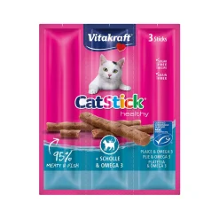 Vitakraft Cat Stick Mini - Plaice & Omega 3